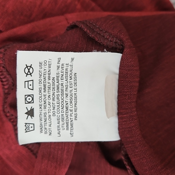 Nike Dri-Fit Men's Athletic T-Shirt Heathered Red Size Medium - Picture 5 of 5